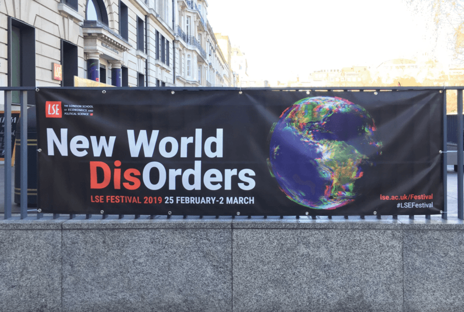 New World Disorders Festival at the London School of Economics