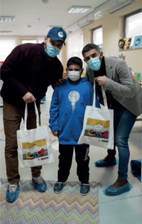 Kosovo Jamaat and Humanity First distribute 300 gift packages to children in need
