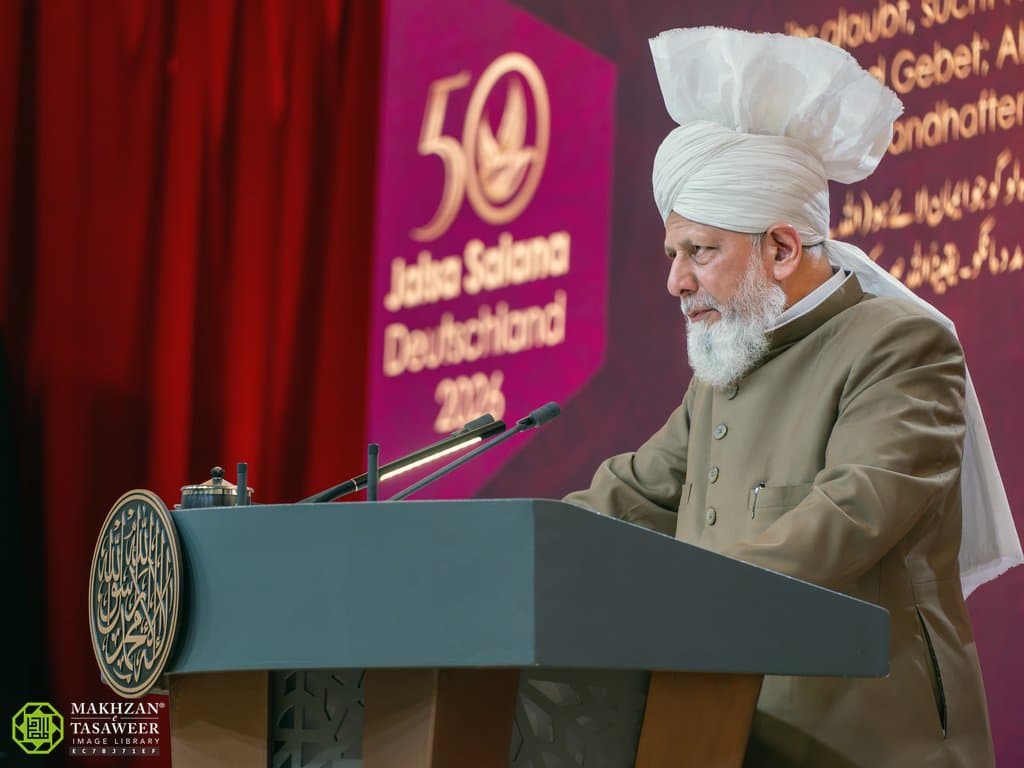 Act upon the conditions of bai‘at: Hazrat Khalifatul Masih V delivers concluding session address of Jalsa Salana Germany 2026