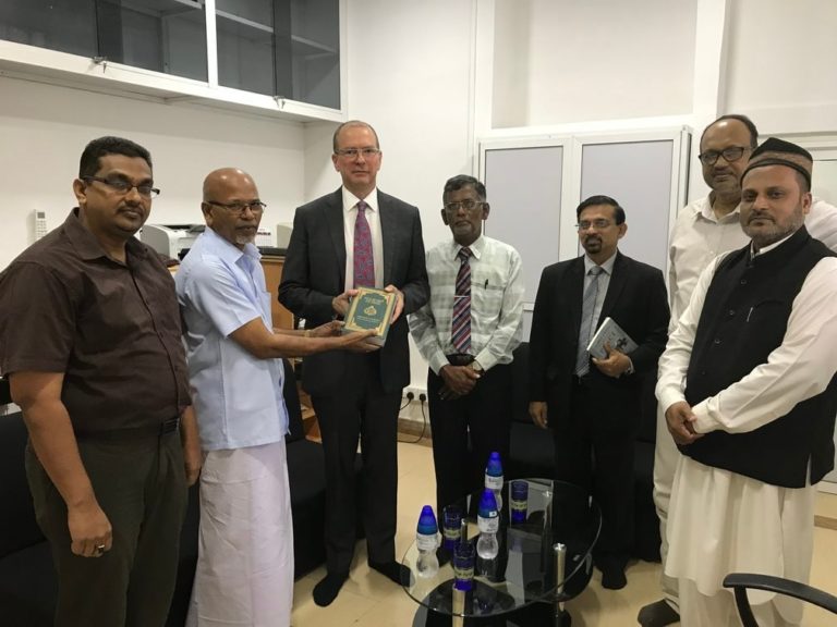 Canada HC Visits Sri Lanka Mosque