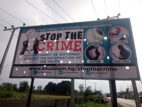 MKA-Nigeria Promotes “Stop the Crime”