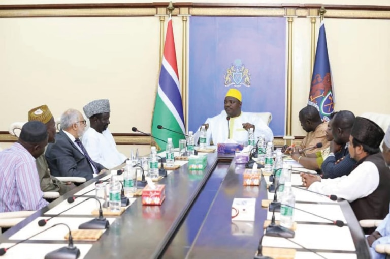 Gambia’s President Receives IAAAE Chairman at State House