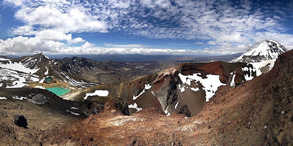 Tongariro Alpine Crossing hike organised by Majlis Ansarullah New Zealand