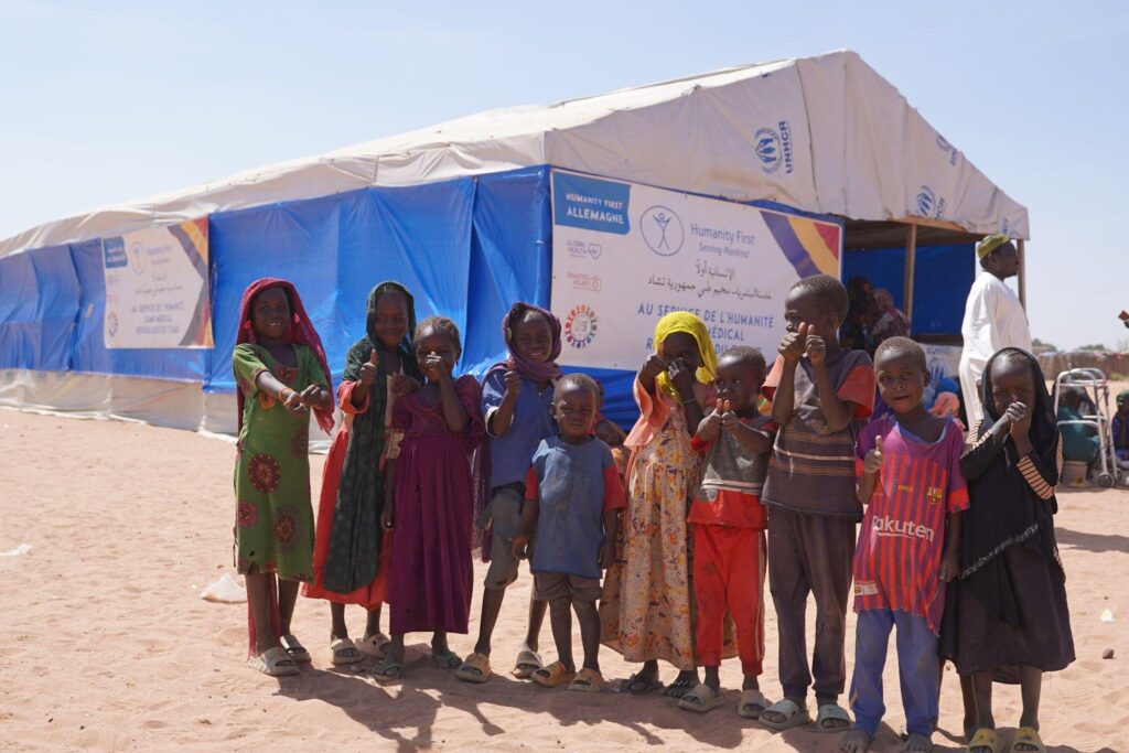 Humanity First Germany provides urgent medical aid to Sudanese refugees in Chad