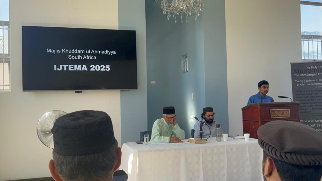 Peace Symposium and Khuddam Ijtema held in South Africa