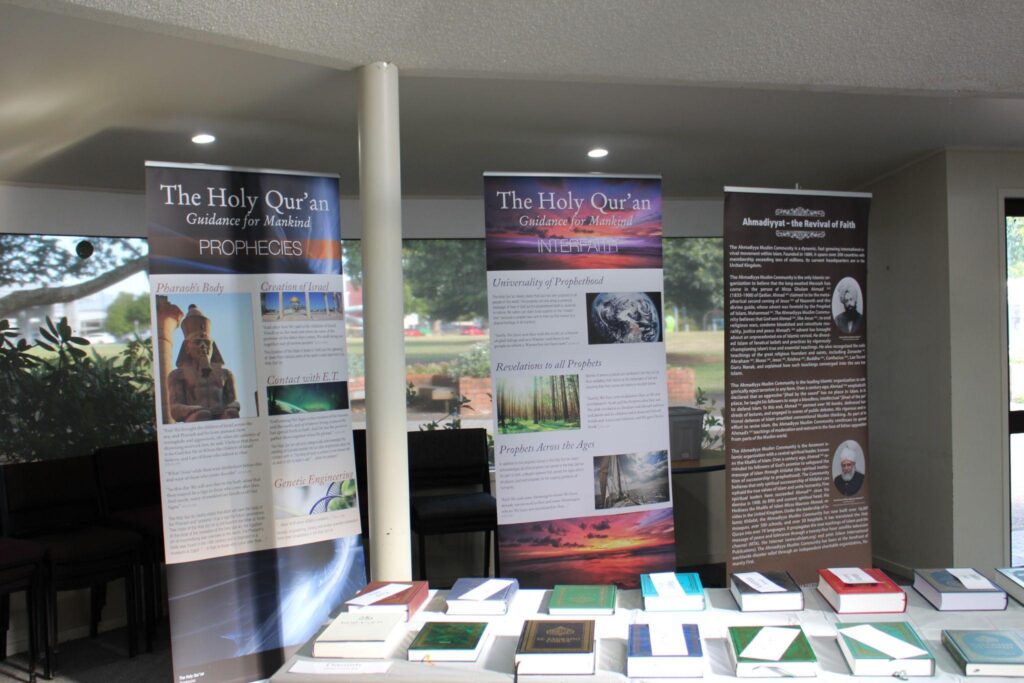 Quran exhibition organised by Majlis Ansarullah New Zealand